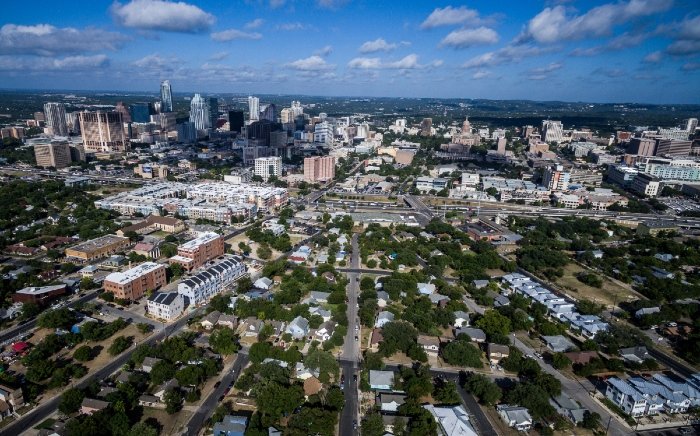View of Central East Austin