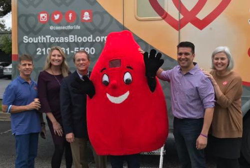 JB Goodwin gives back with We Are Blood Austin and San Antonio